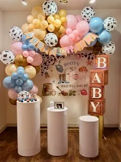 Baby Shower en tonos pastel